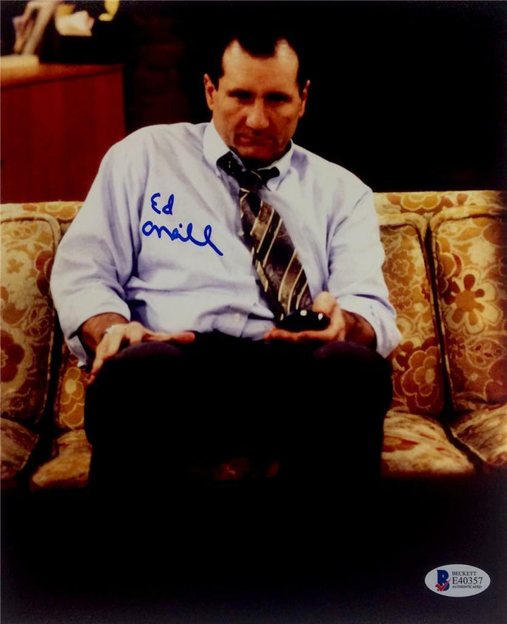 ED O'NEILL Autograph MARRIED WITH CHILDREN Signed 8x10 Photo A ~ Beckett BAS COA