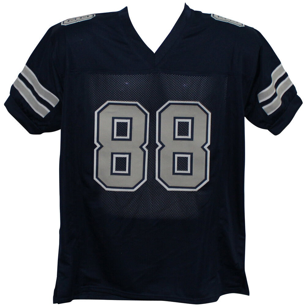 Drew Pearson Autographed/Signed Pro Style Blue XL Jersey HOF BAS 32767