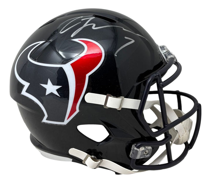CJ Stroud Signed Houston Texans Full Size Replica Speed Helmet Fanatics