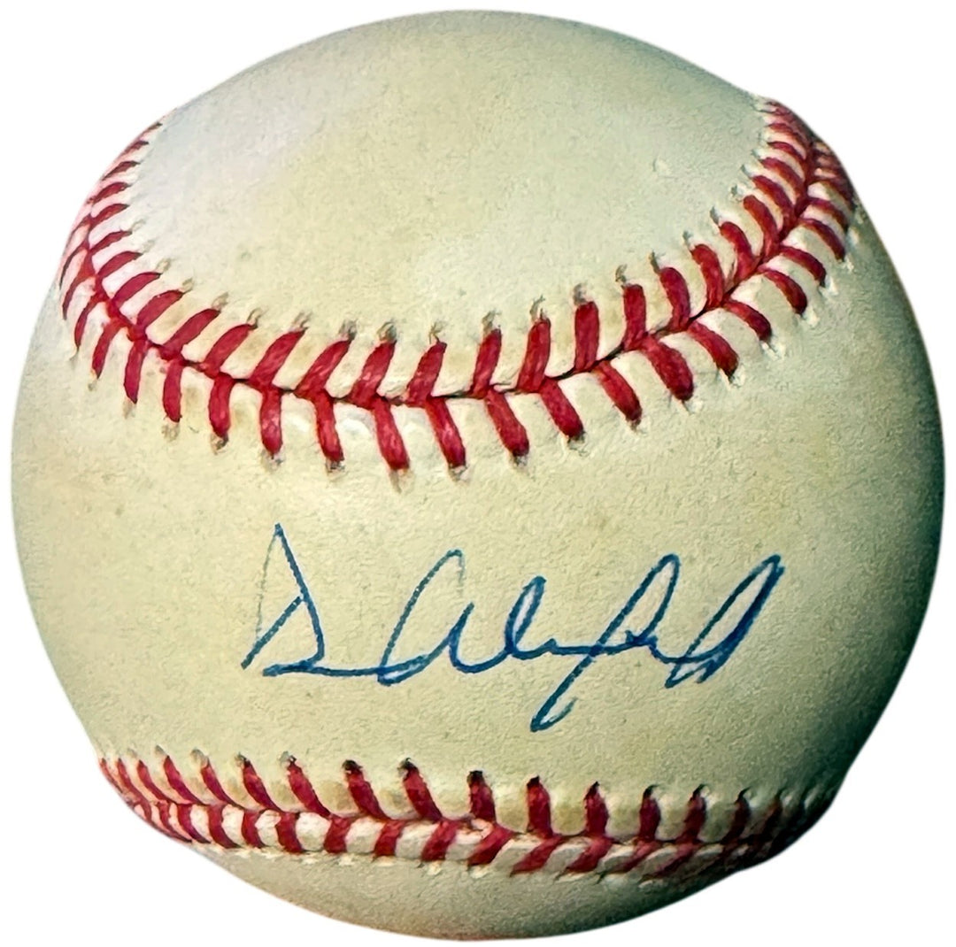Dave Winfield signed Official Rawlings ROAL American League Baseball toned- COA
