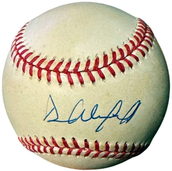 Dave Winfield signed Official Rawlings ROAL American League Baseball toned- COA