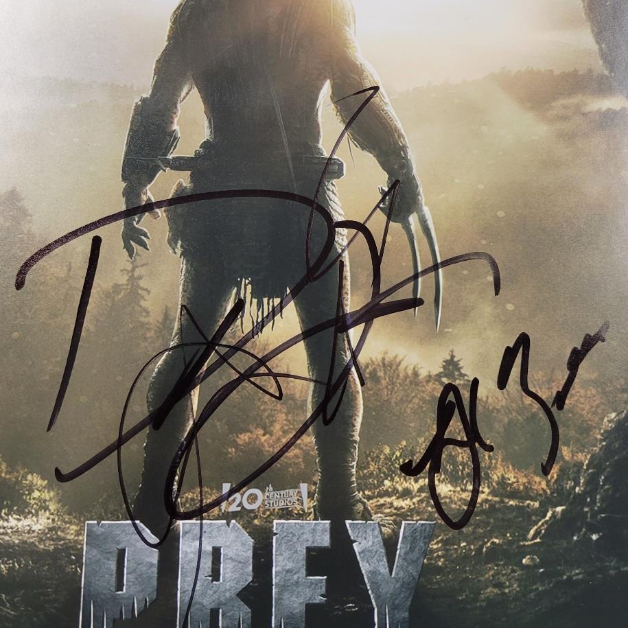 Prey Cast (3) signed 11x14 Photo Kipp Beavers DiLiegro ~ Beckett BAS COA LOA