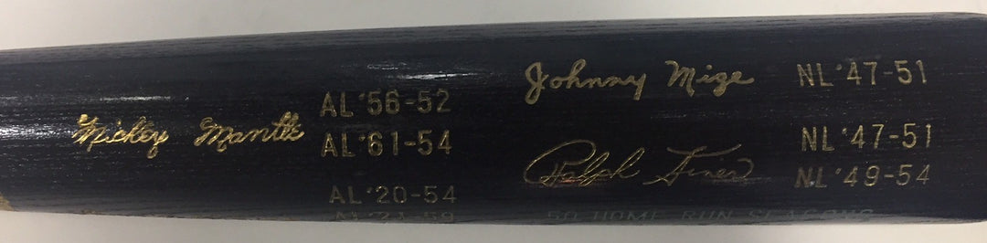 50 Home Run HR Seasons LS Gold Auto HOF Bat LE/1000 mickey mantle Hall Of Fame