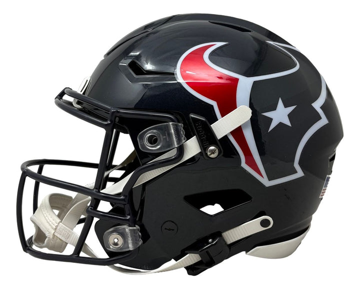 David Montgomery Signed Houston Texans Full Size Authentic SpeedFlex Helmet BAS