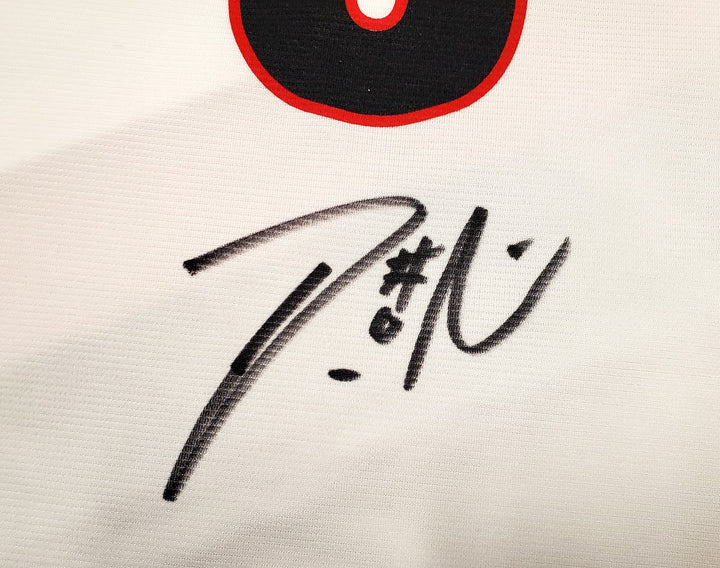 Trail Blazers Damian Lillard Signed White Fanatics Jersey Size L Beckett