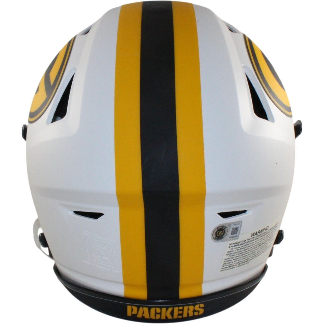 Jordan Love Autographed Green Bay Packers SpeedFlex Lunar Helmet Beckett W 57139