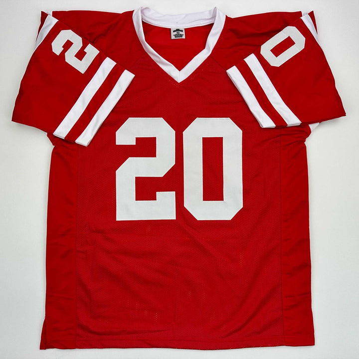 Facsimile Autographed Johnny Rodgers Nebraska Red Reprint Jersey Size Men's XL