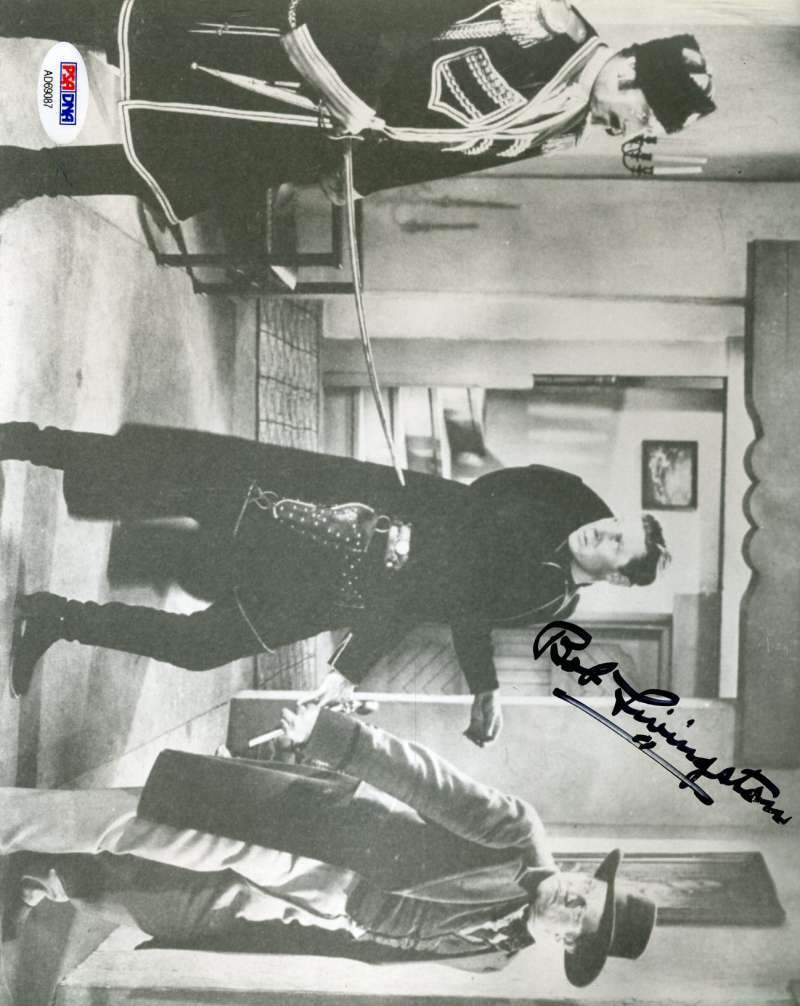 Bob Livingston Hand Signed Psa Dna Coa 8x10 Photo Autographed Authentic