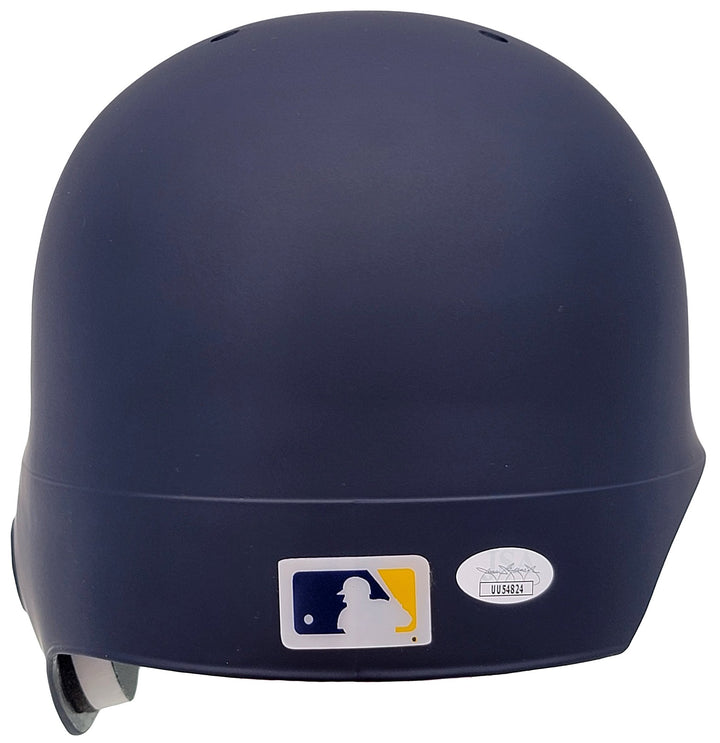 Fernando Tatis Jr Auto Padres Flat Matte Blue On Field AUTH Batting Helmet JSA