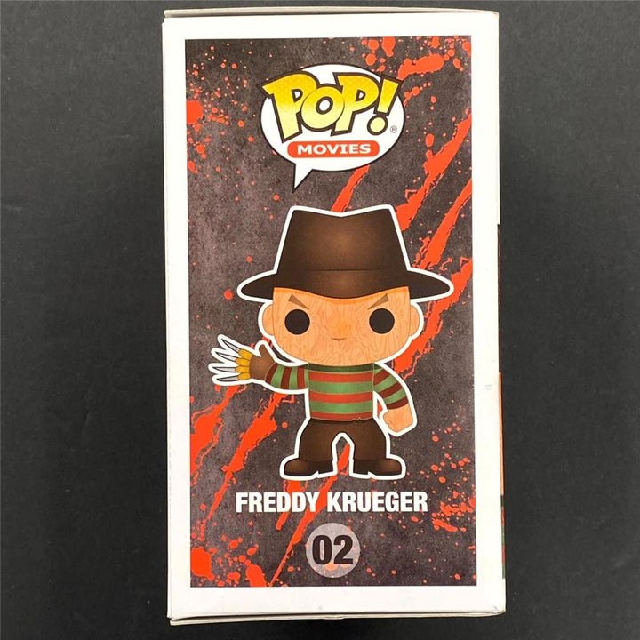 Robert Englund signed Freddy Krueger Nightmare Elm Street Funko Pop 2 auto ~ JSA