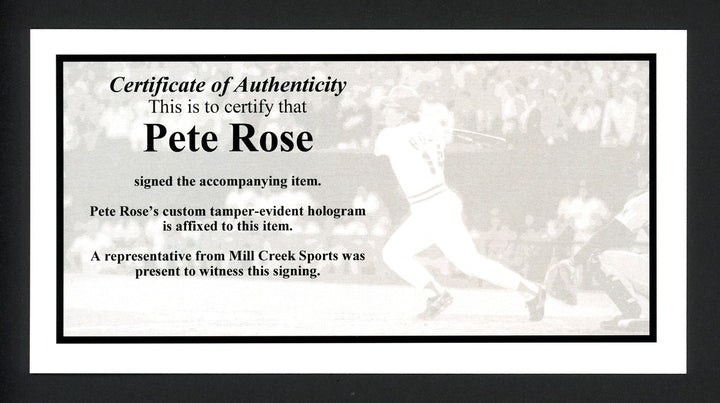 Pete Rose Autographed Signed Cincinnati Reds Batting Helmet PR Holo