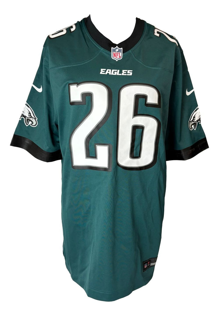 Saquon Barkley Signed Philadelphia Eagles Nike Game Replica Jersey PSA/DNA