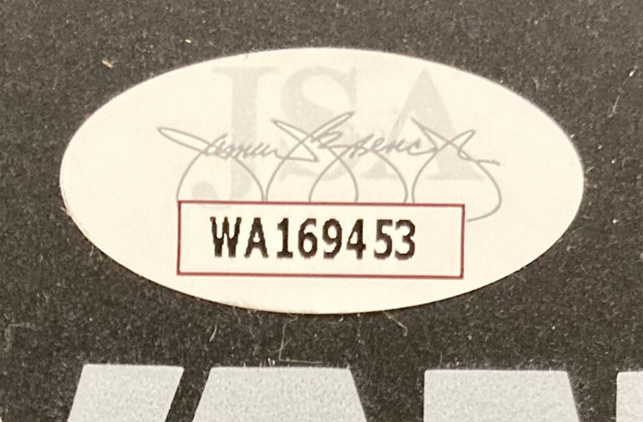 Joe Elliott Phil Collen Def Leppard Signed 15" Flt Black Evans Drum Head JSA ITP