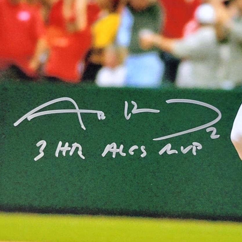 Adam Kennedy signed "3 HR ALCS MVP" Angels 11x14 photo autograph Beckett BAS