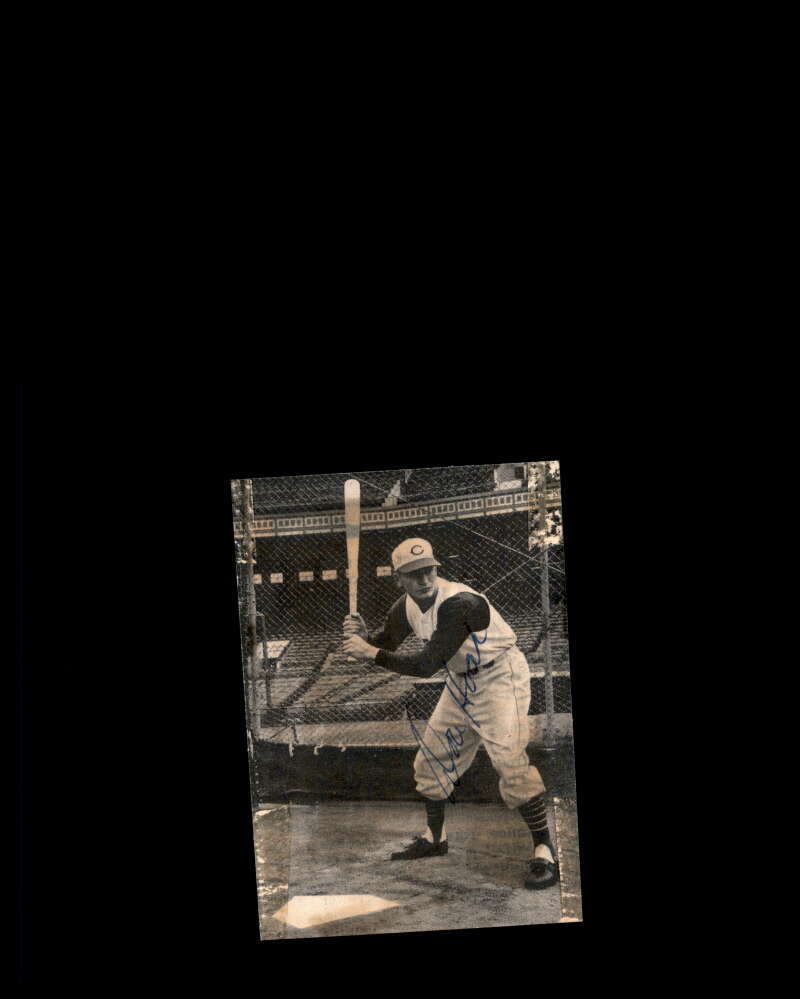 Don Hoak JSA Coa Signed  3x4 Photo Autograph Reds