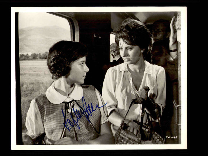Sophia Loren JSA Coa Signed 8x10 Photograph Autographed