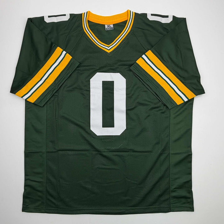 Autographed/Signed Matthew Golden Green Bay Green Jersey Beckett BAS COA
