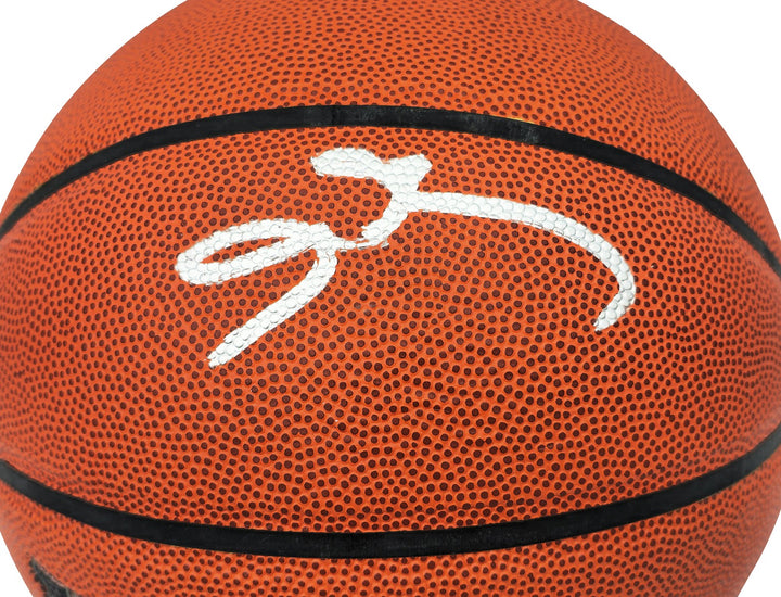 Allen Iverson Auto Signed Sig Series Indoor/Outdoor Basketball 76ers Beckett Wit