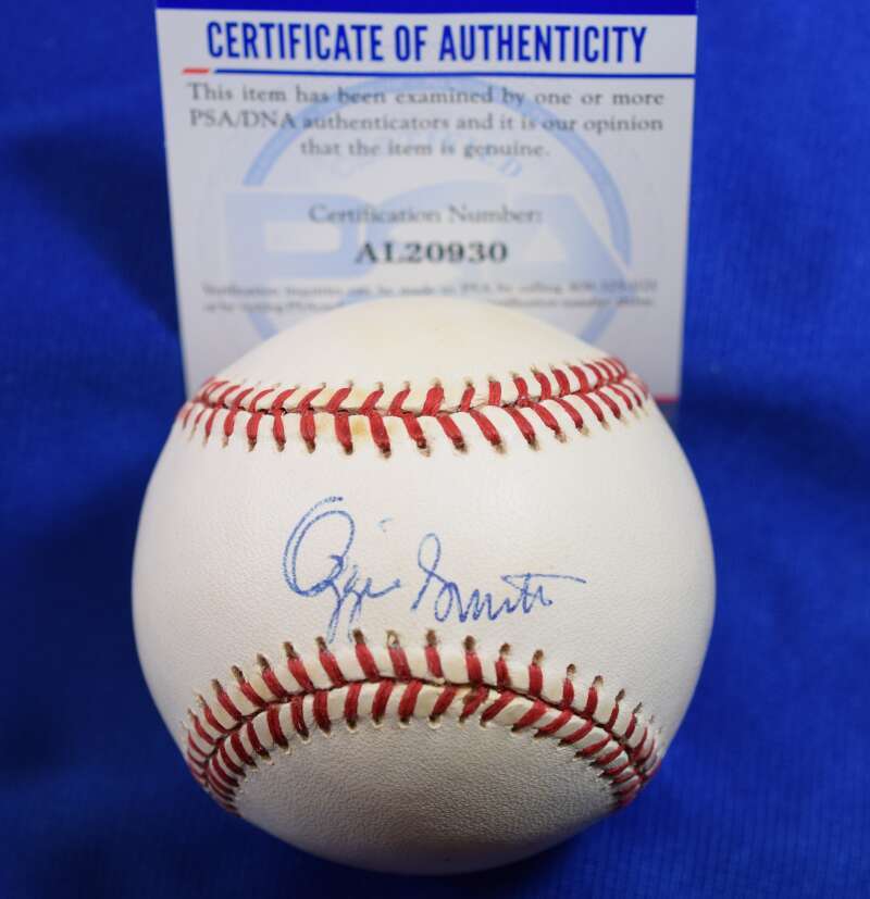 Ozzie Smith PSA DNA Coa Autograph National League ONL Signed Baseball 3