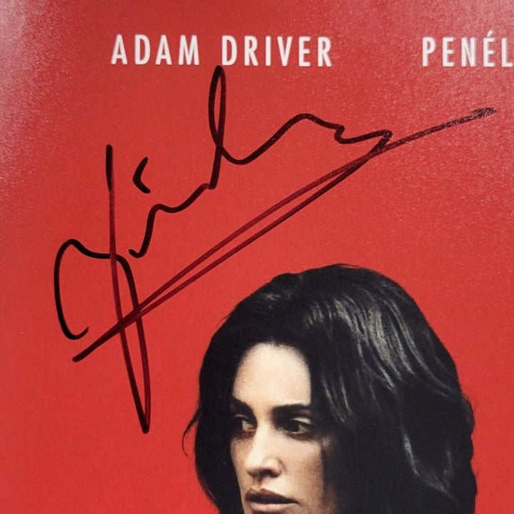 Penelope Cruz & Michael Mann signed Ferrari 12x18 photo poster auto Beckett BAS
