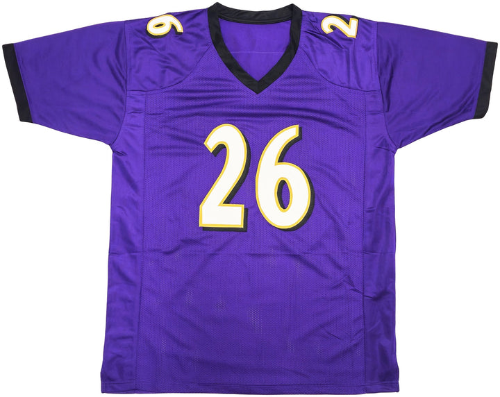 Baltimore Ravens Rod Woodson Signed Purple Jersey "HOF 09" Beckett Witness