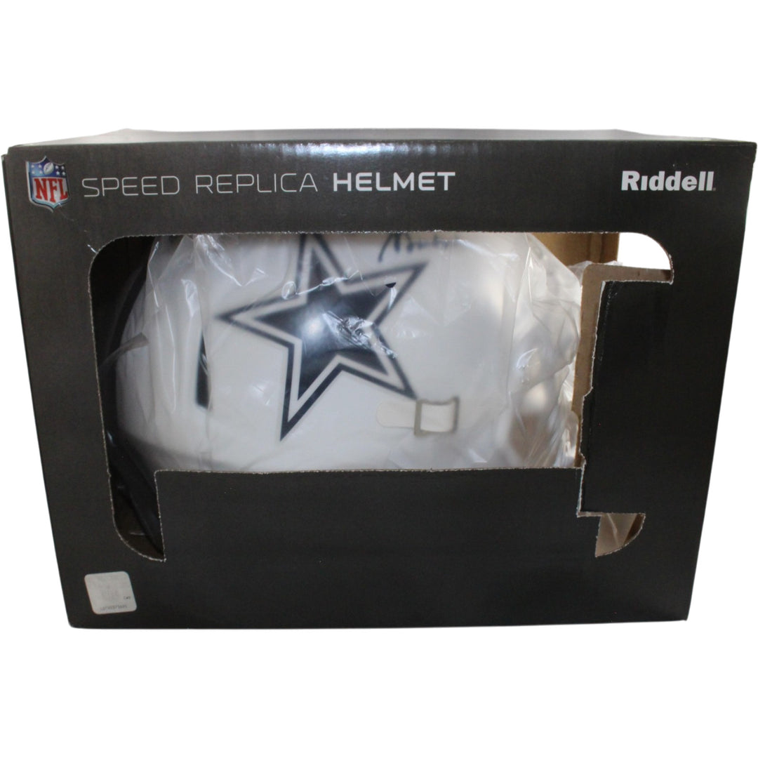 Roger Staubach Autographed/Signed Dallas Cowboys F/S 22 Alt Helmet Beckett 57303