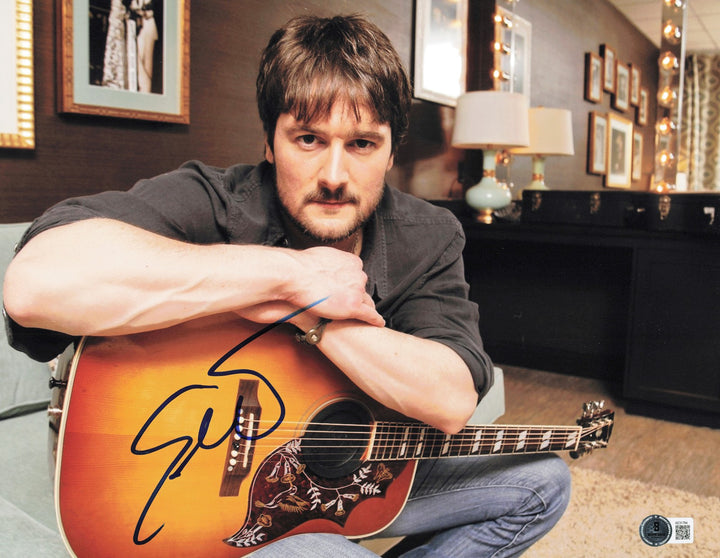 Eric Church Autographed Signed 11x14 Photo Beckett BAS QR #AE31764