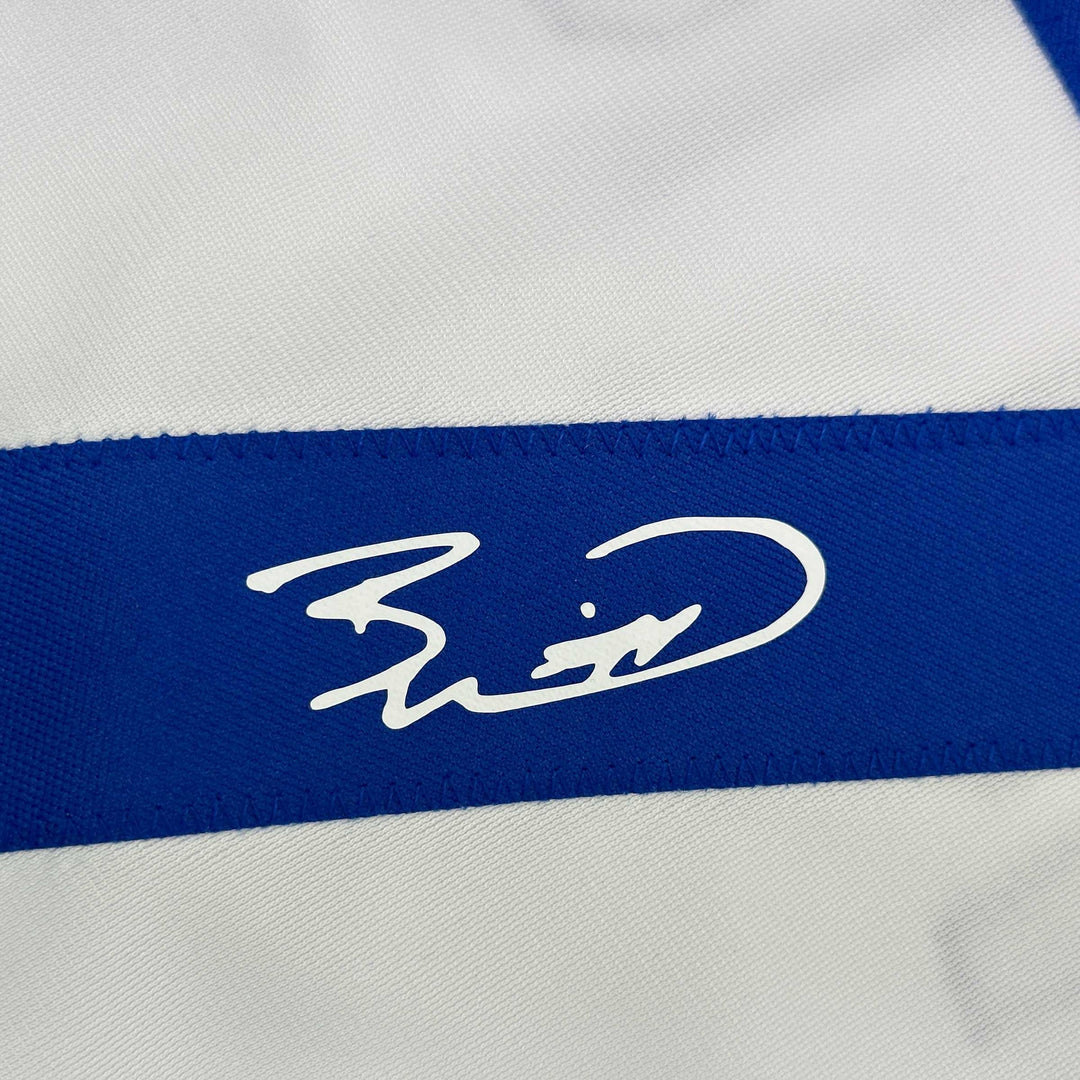 Facsimile Autographed Bobby Witt Jr Kansas City White Reprint Jersey Men's XL