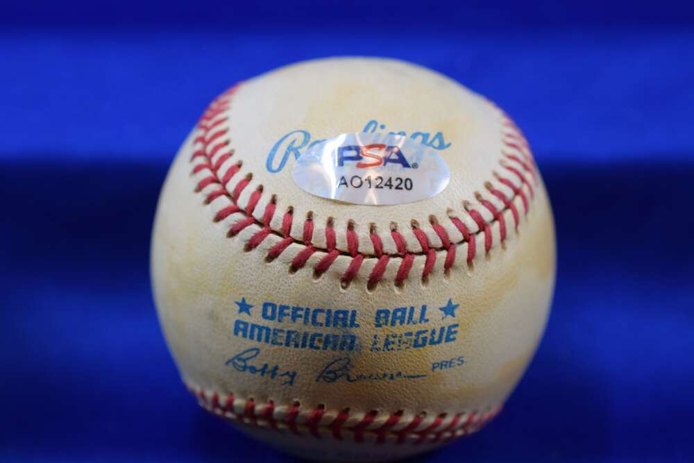 Nolan Ryan PSA DNA Autographed American League Signed Baseball