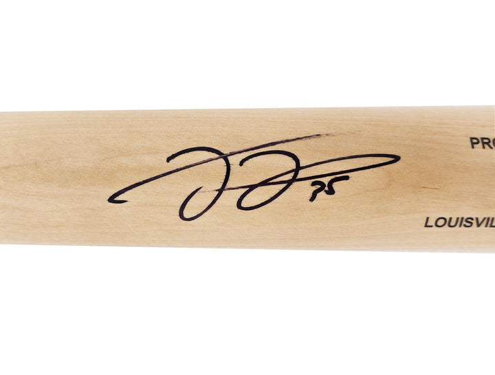 Frank Thomas Signed Blonde Louisville Slugger Baseball Bat Chicago White Sox