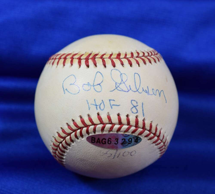 Bob Gibson HOF 81 Upper Deck UDA Coa Autograph National League Signed Baseball