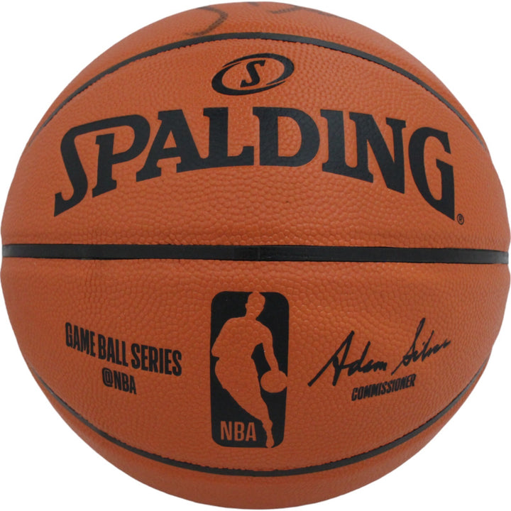 Joe Dumars Autographed/Signed Detroit Pistons Basketball JSA 46410