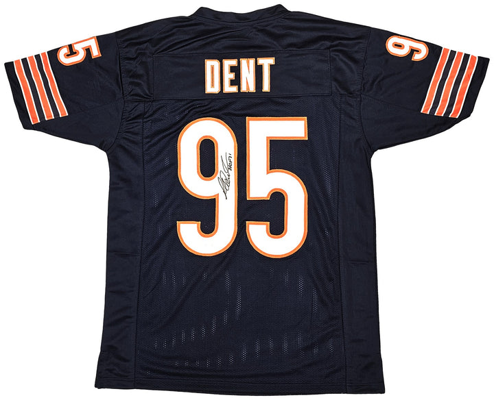 Chicago Bears Richard Dent Auto Signed Navy Blue Jersey "HOF 11" Beckett Witness