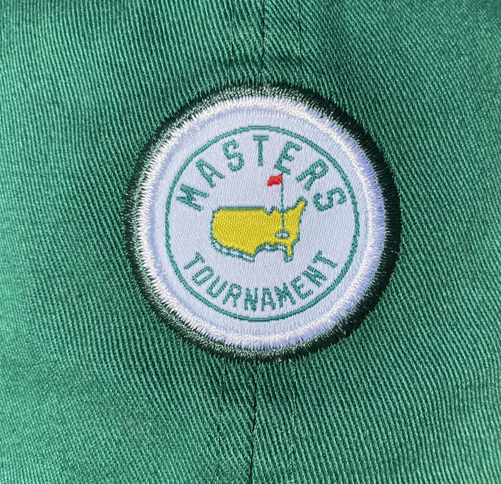 2025 MASTERS GREEN CIRCLE PATCH COTTON HAT AUGUSTA NATIONAL GOLF NEW