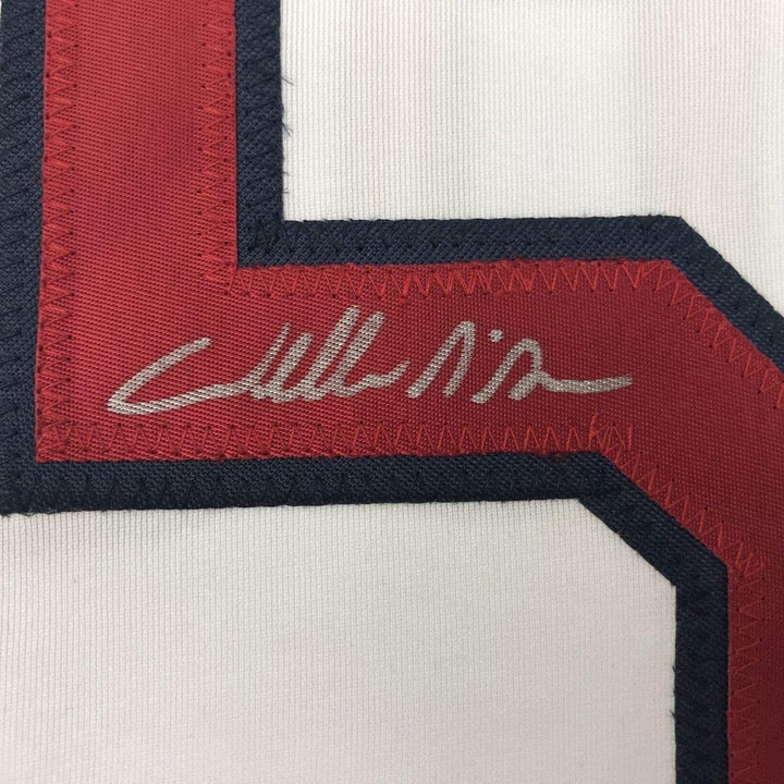 Autographed/Signed WILLIE MCGEE St. Louis White Jersey JSA COA Auto