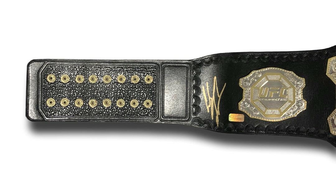 Donald Cowboy Cerrone Signed UFC Belt COA Inscriptagraphs Autograph Memorabilia