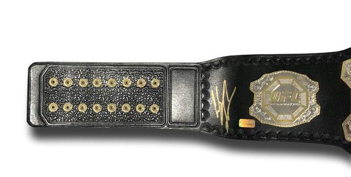 Donald Cowboy Cerrone Signed UFC Belt COA Inscriptagraphs Autograph Memorabilia