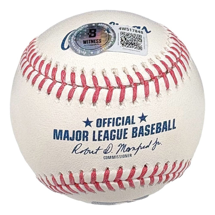 Matt Chapman San Francisco Giants Signed Official MLB Baseball BAS
