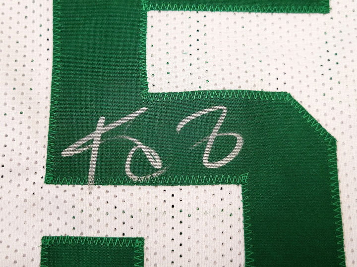 Boston Celtics Kevin Garnett Signed White Jersey Beckett BAS QR