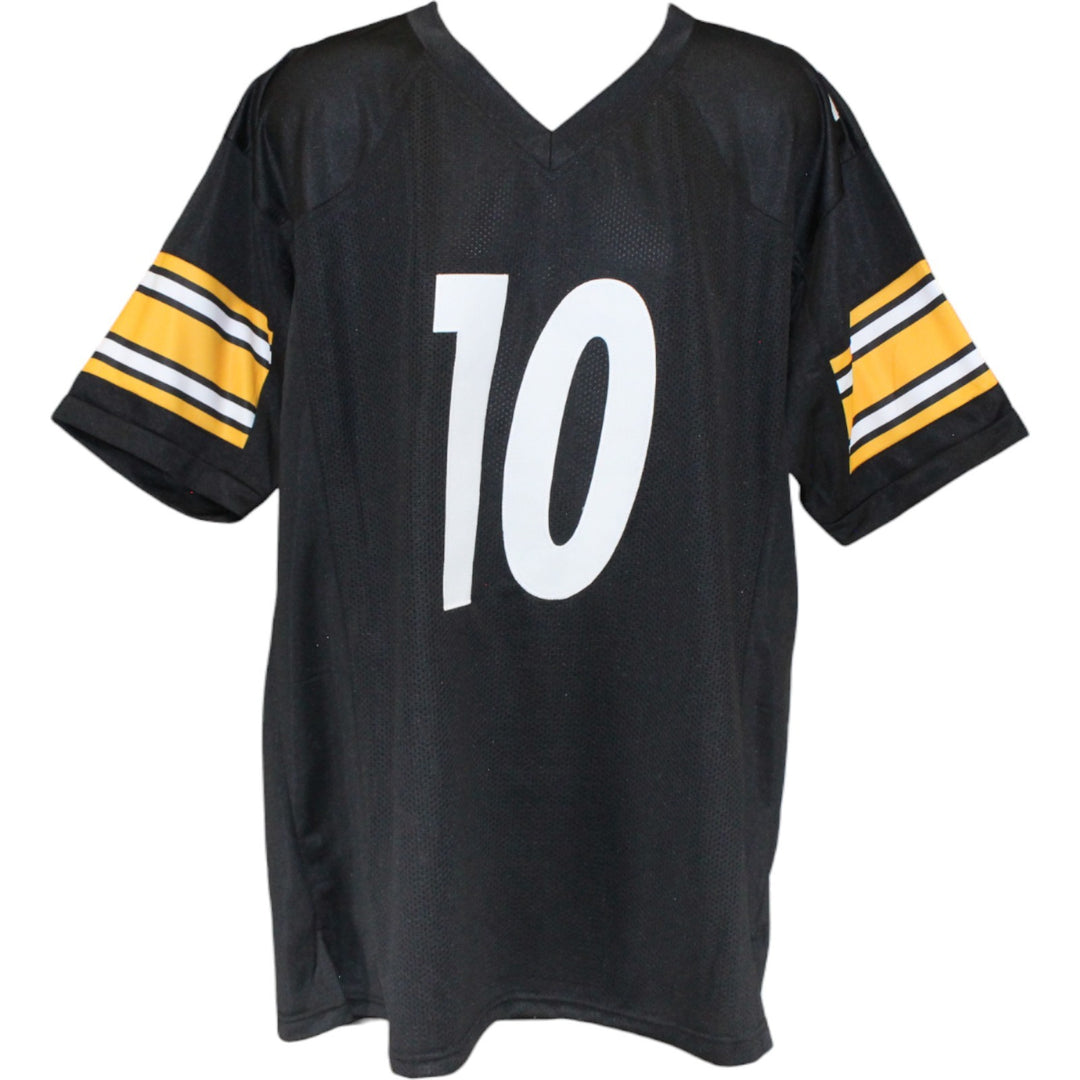 Kordell Stewart Autographed/Signed Pro Style XL Black Jersey Slash Beckett 52786
