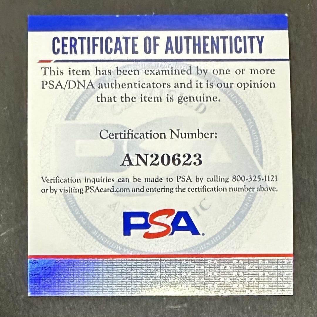 Darryl Strawberry Signed Texas League Baseball Mets 82 MVP Rookie Auto PSA COA