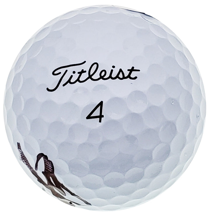 Hideki Matsuyama Signed Masters Logo Golf Ball (Smudged) Beckett #WH96172