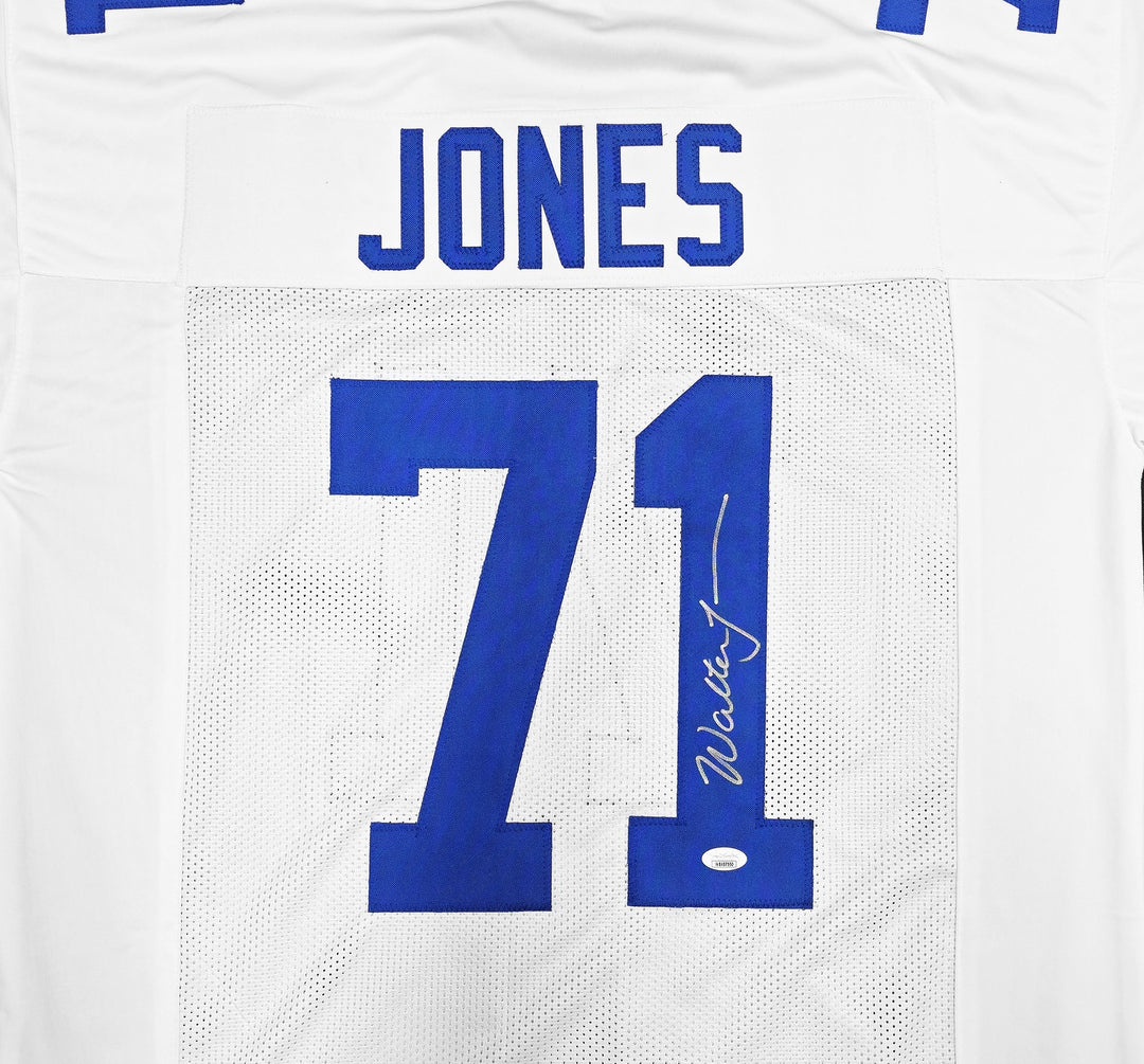 Seattle Seahawks Walter Jones Autographed Signed White Jersey JSA