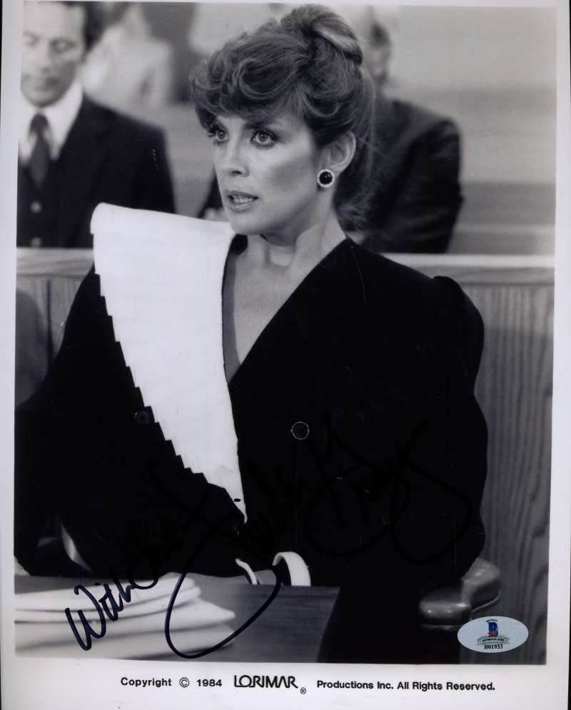 Linda Gray Dallas Bas Beckett Authentic Signed 8x10 Photo Autograph