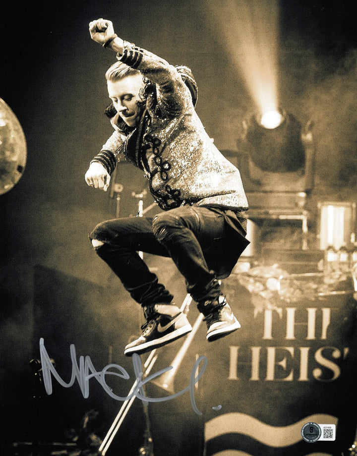 Macklemore Autographed Signed 11x14 Photo Beckett BAS QR #AE31858