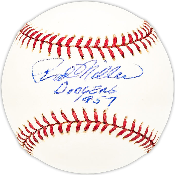 Rod Miller Signed NL Baseball Brooklyn Dodgers "Dodgers 1957" Beckett QR