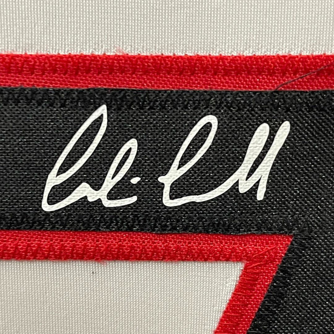 Framed Facsimile Autographed Corbin Carroll 33x42 Reprint Laser Auto Jersey