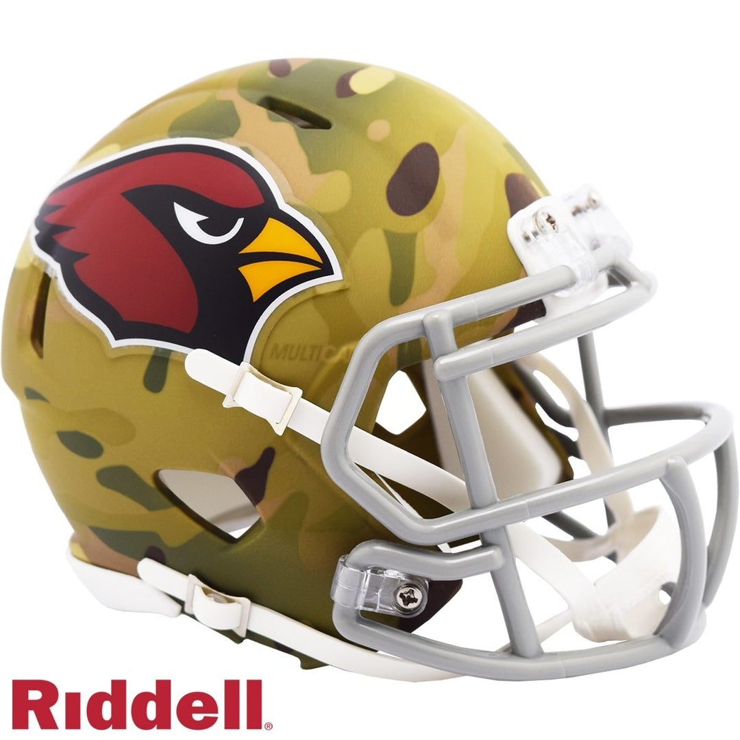 Arizona Cardinals Riddell New In Box Rare Limited Edition Camo Mini Helmet 26454