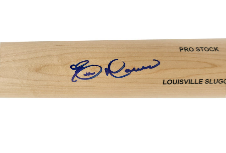 Eric Davis Signed Blonde Louisville Slugger Pro Stock Bat BAS Witness