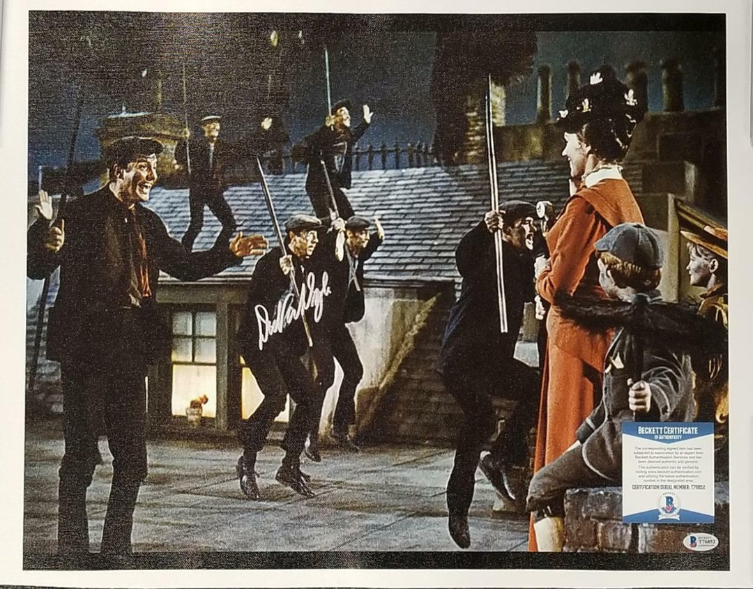 Dick Van Dyke autograph signed Mary Poppins 16x20 Canvas Photo 2 ~ BAS COA